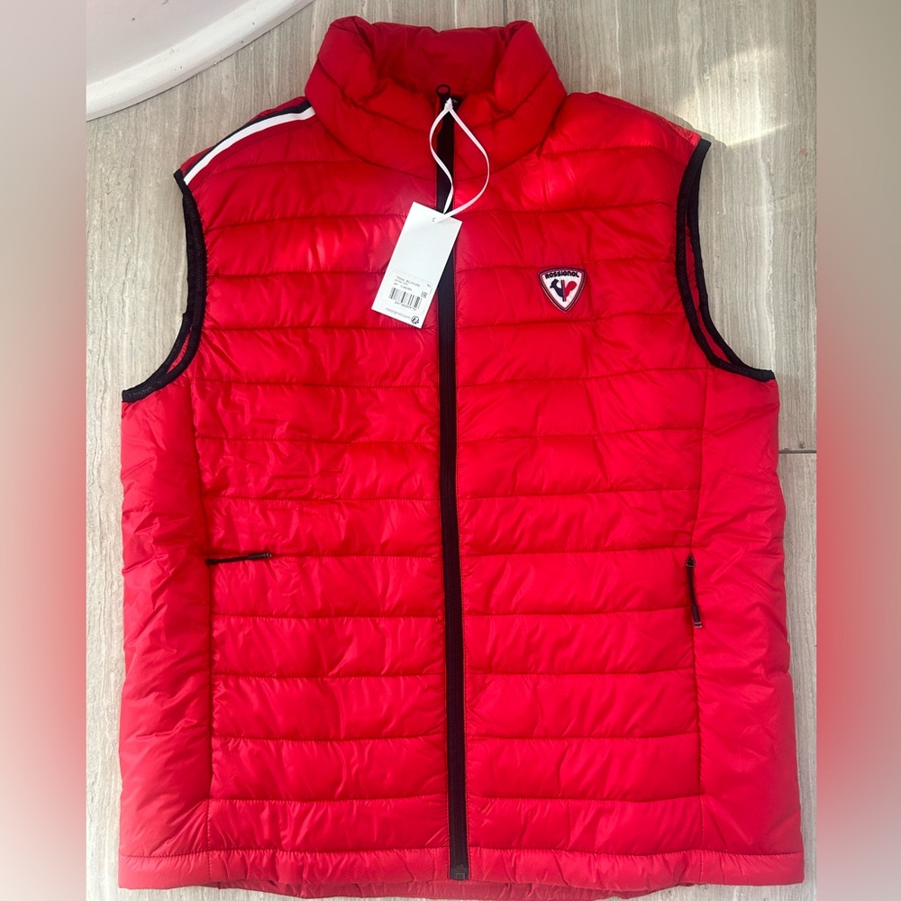 Rossignol Red Rossi Vest. XL. NWT.